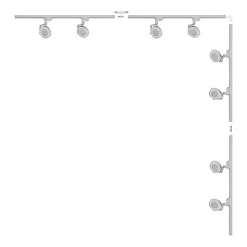 Zuma Line - Bodové svítidlo v lištovém systému 8xGU10/15W/230V bílá