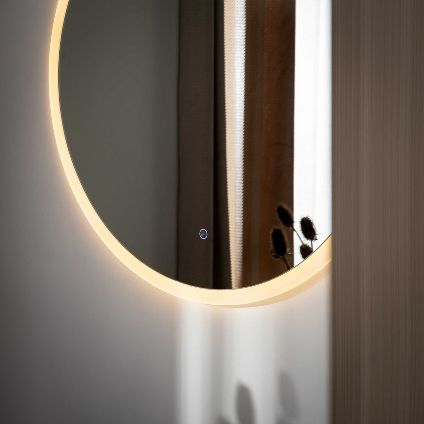 Zuma Line - LED Koupelnové nástěnné zrcadlo s podsvícením LED/36W/230V 3000/4000/6000K pr. 80 cm IP44