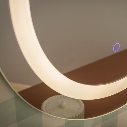 Zuma Line - LED Koupelnové nástěnné zrcadlo s podsvícením LED/36W/230V 3000/4000/6000K pr. 60 cm IP44