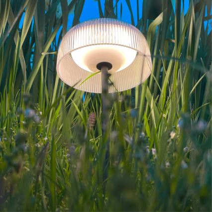 Zuma Line - LED Stmívatelná solární nabíjecí stolní lampa LED/2,5W/2000 mAh IP44 černá