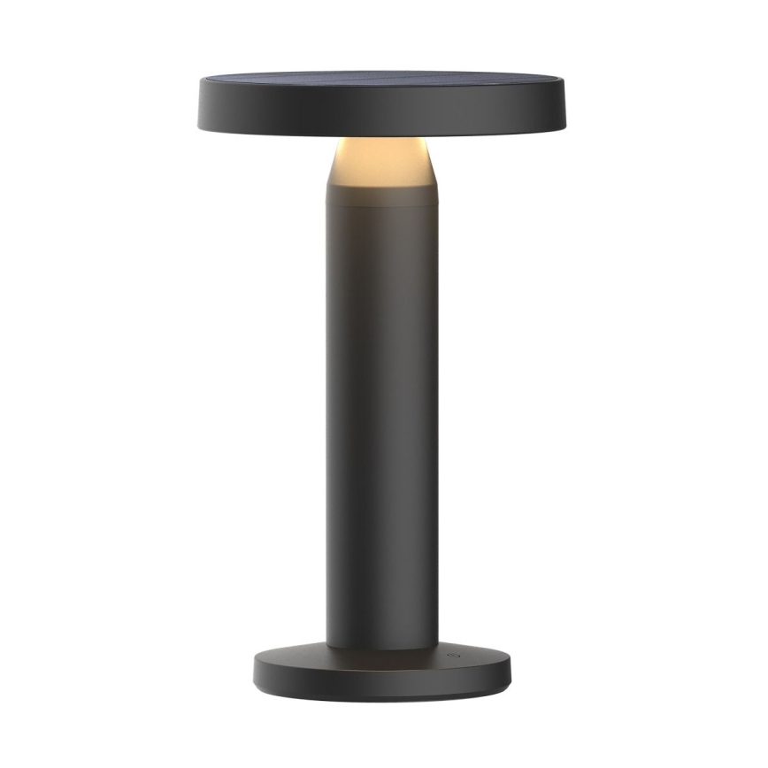 Zuma Line - LED Stmívatelná solární nabíjecí stolní lampa LED/2W/2000 mAh IP44 černá