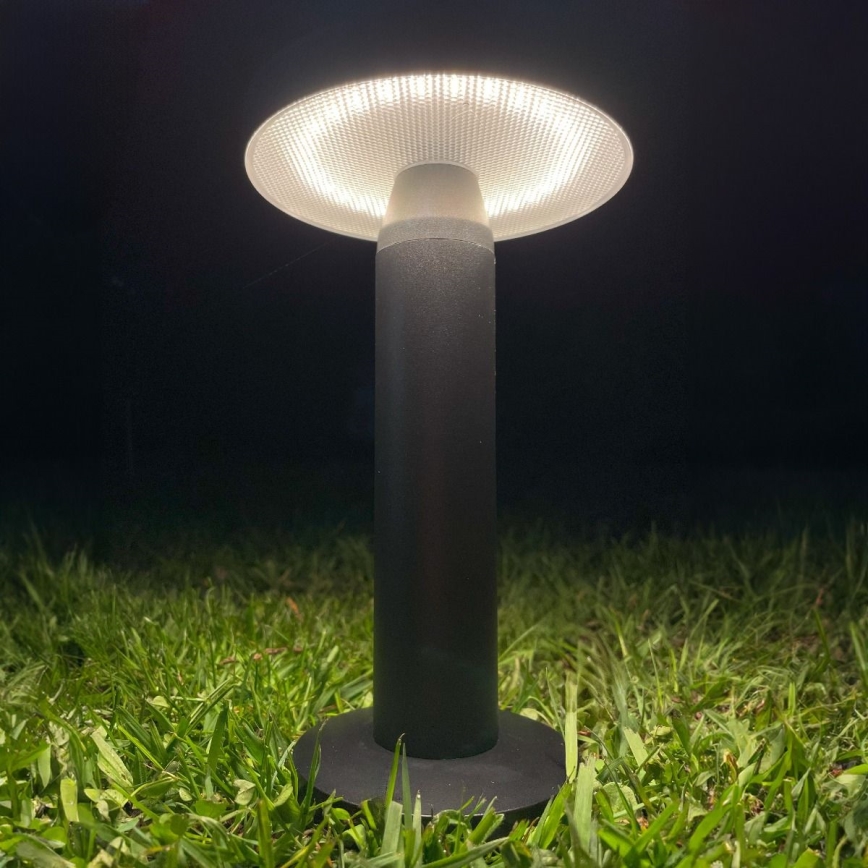 Zuma Line - LED Stmívatelná solární nabíjecí stolní lampa LED/2W/2000 mAh IP44 černá