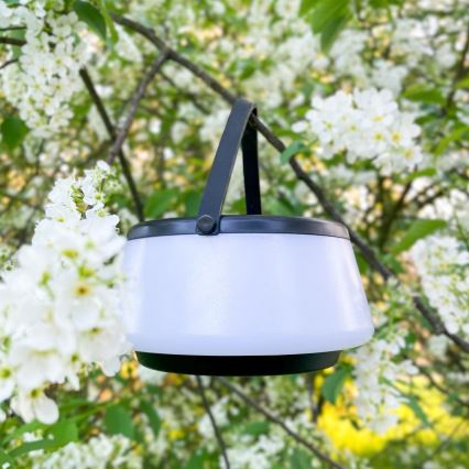 Zuma Line - LED Stmívatelná solární nabíjecí stolní lampa LED/2,2W/2000 mAh IP44 černá