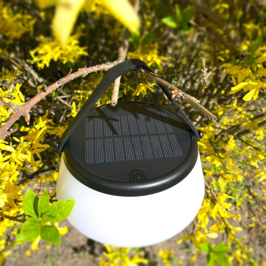 Zuma Line - LED Stmívatelná solární nabíjecí stolní lampa LED/2,2W/2000 mAh IP44 černá