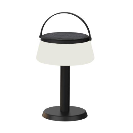 Zuma Line - LED Stmívatelná solární nabíjecí stolní lampa LED/2,2W/2000 mAh IP44 černá