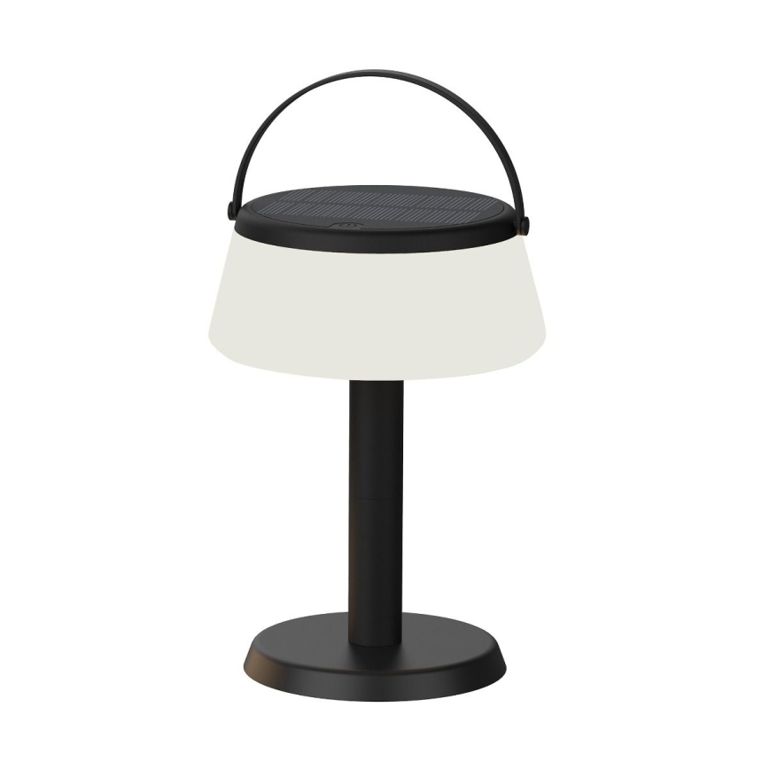 Zuma Line - LED Stmívatelná solární nabíjecí stolní lampa LED/2,2W/2000 mAh IP44 černá