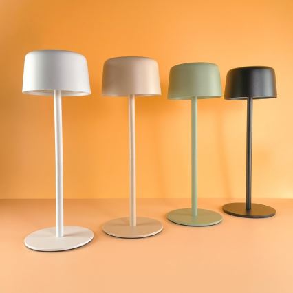 Zuma Line - LED Stmívatelná nabíjecí stolní lampa LED/2W/1200 mAh IP44 bílá