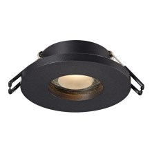 Zuma Line - Koupelnové podhledové svítidlo 1xGU10/50W/230V IP54 černá