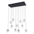 Zuma Line - LED Lustr na lanku 11xLED/3W/230V černá