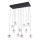 Zuma Line - LED Lustr na lanku 11xLED/3W/230V černá