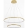 Zuma Line - LED Lustr na lanku LED/40W/230V zlatá