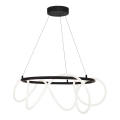 Zuma Line - LED Lustr na lanku LED/58W/230V 3000/4000/6000K černá
