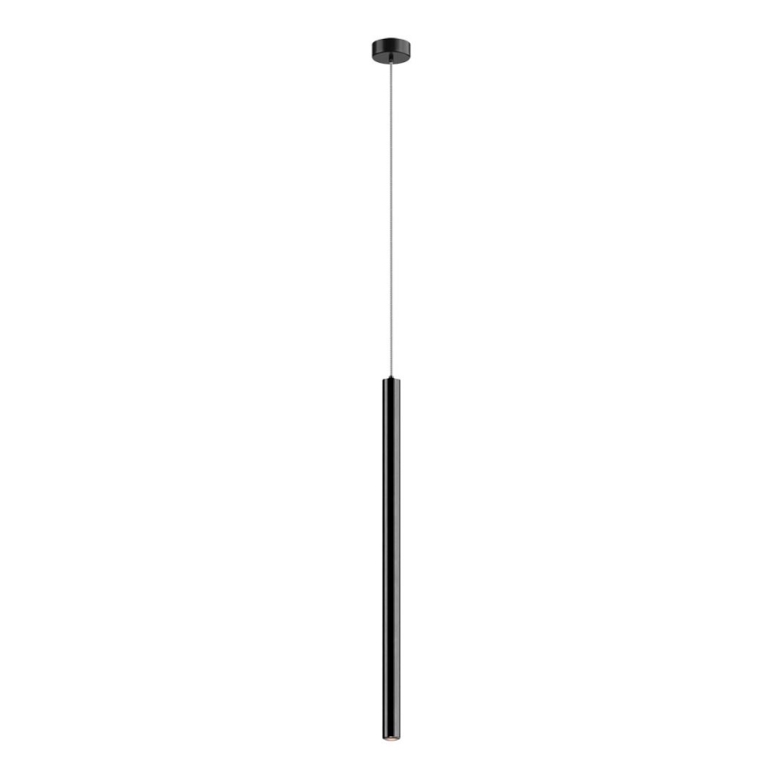 Zuma Line - LED Lustr na lanku LED/5W/230V černý lesklý chrom