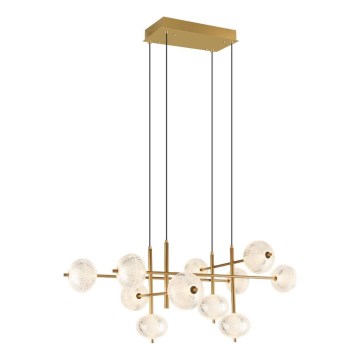 Zuma Line - LED Lustr na lanku LED/63W/230V zlatá