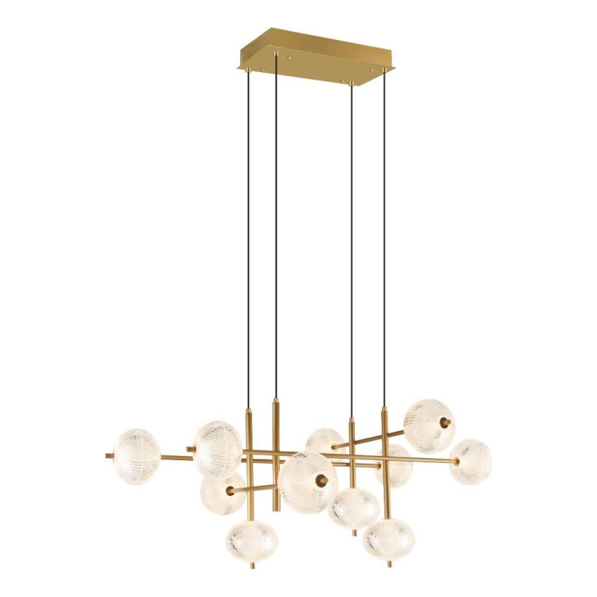 Zuma Line - LED Lustr na lanku LED/63W/230V zlatá