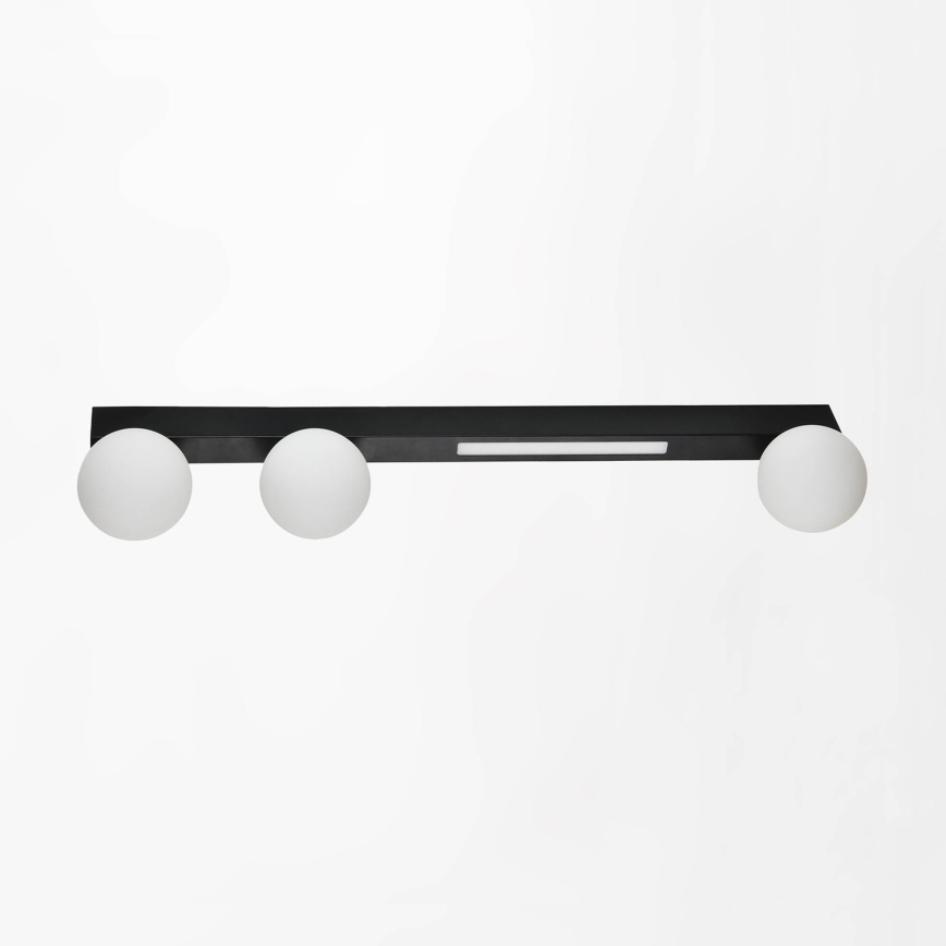 Zuma Line - LED Nástěnné svítidlo 3xG9/40W/230V + LED/6W černá