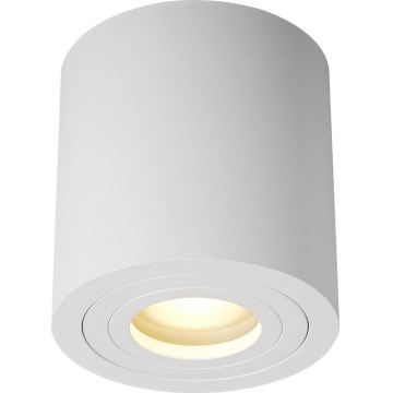 Zuma Line - LED RGBW Stmívatelné koupelnové bodové svítidlo 1xGU10/6W/230V IP44 bílá + dálkové ovládání
