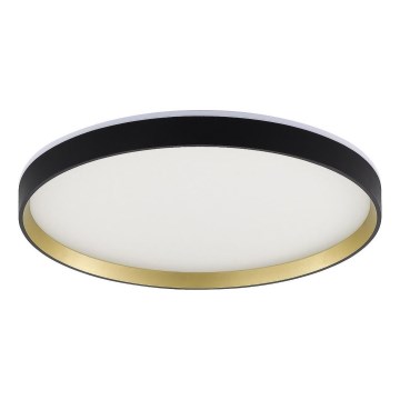 Zuma Line - LED RGBW Stmívatelné stropní svítidlo LED/32W/230V + LED/8W 3000-6000K černá/zlatá + dálkové ovládání