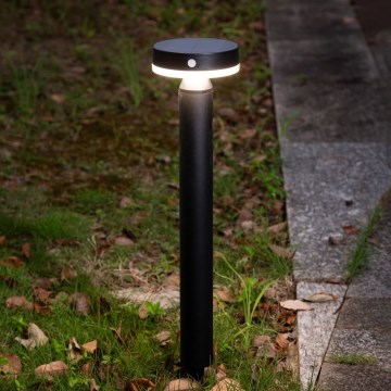 Zuma Line - LED Solární lampa se senzorem pohybu a soumraku LED/4,5W/2000 mAh IP44 černá