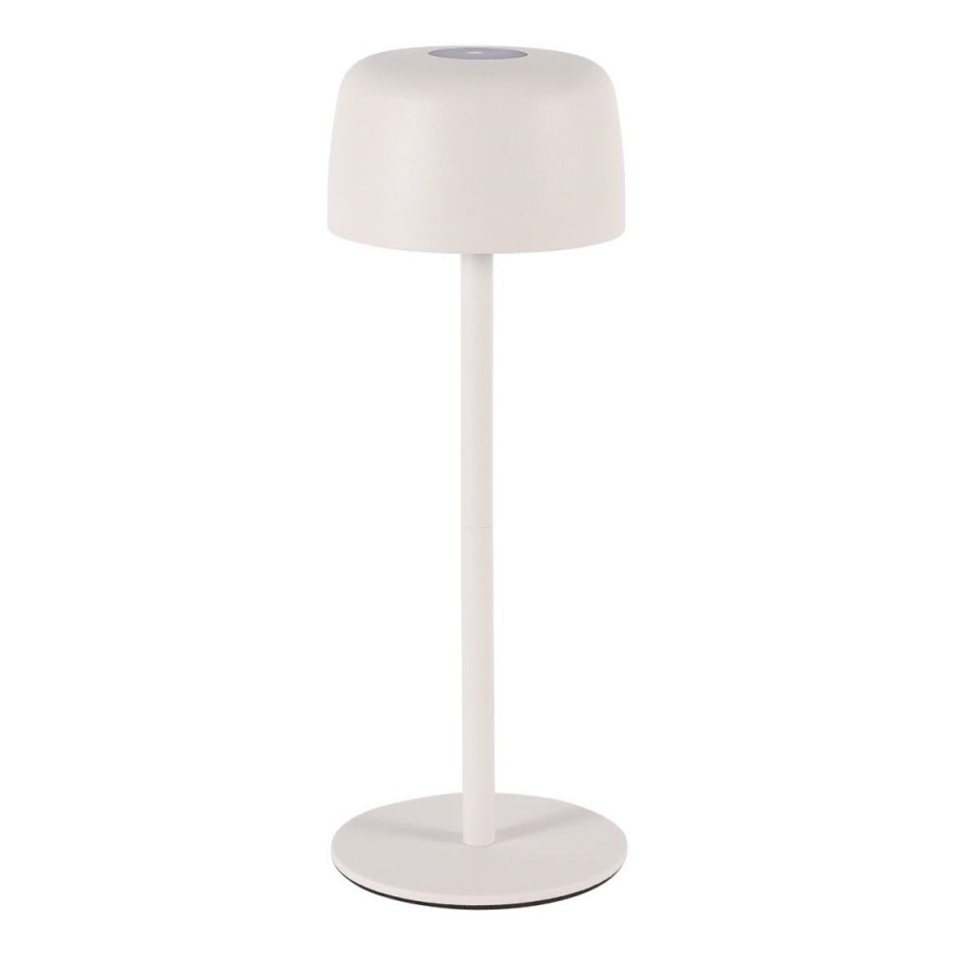 Zuma Line - LED Stmívatelná nabíjecí stolní lampa LED/2W/1200 mAh IP44 bílá