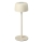 Zuma Line - LED Stmívatelná nabíjecí stolní lampa LED/2W/1200 mAh IP44 krémová