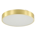 Zuma Line - LED Stmívatelné koupelnové stropní svítidlo LED/50W/230V 3000-6000K pr. 50 cm IP44 zlatá + dálkové ovládání