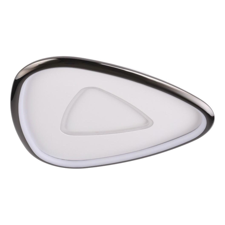 Zuma Line - LED Stmívatelné stropní svítidlo LED/27W/230V 3000K černý lesklý chrom