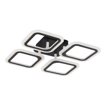 Zuma Line - LED Stmívatelné stropní svítidlo LED/30W/230V 3000-6000K černá + dálkové ovládání