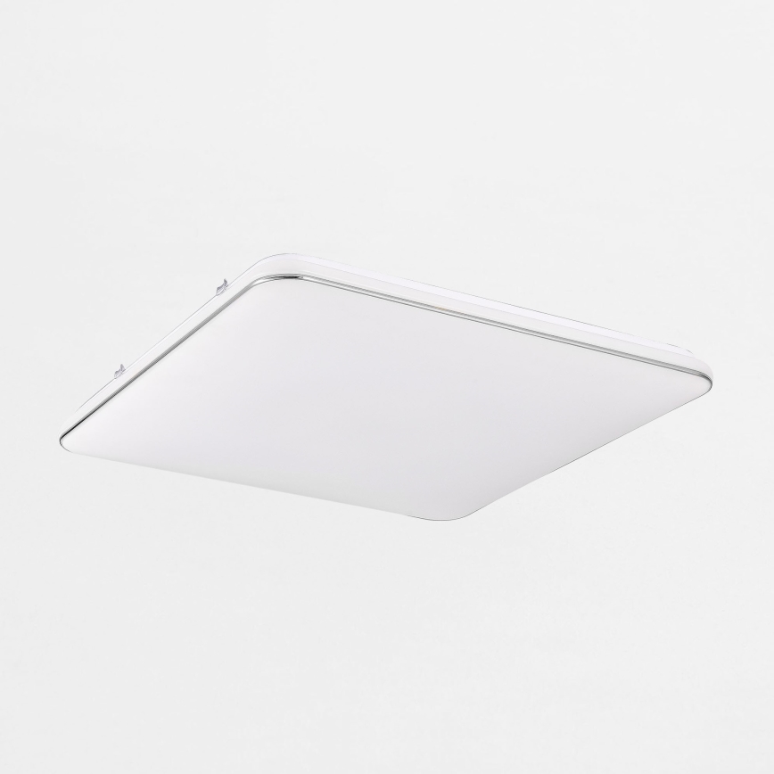 Zuma Line - LED Stmívatelné stropní svítidlo LED/48W/230V 53x53 cm lesklý chrom