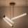 Zuma Line - LED Stmívatelný lustr na lanku LED/64W/230V 2700-6500K černá + dálkové ovládání