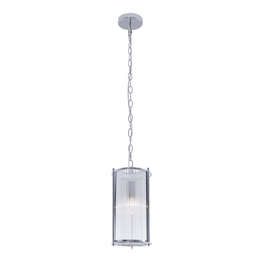 Zuma Line - Lustr na řetězu 1xE27/40W/230V lesklý chrom