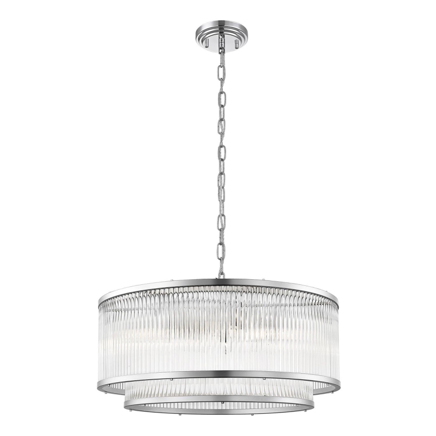 Zuma Line - Lustr na řetězu 6xE14/60W/230V lesklý chrom