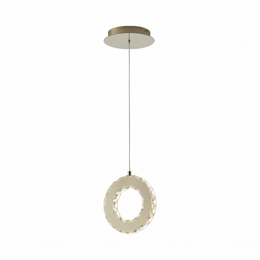 Zuma Line - LED Stmívatelný lustr na lanku LED/10W/230V zlatá