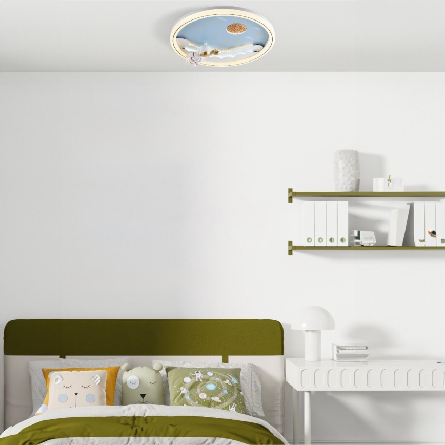 Zuma Line - LED Stmívatelné dětské stropní svítidlo LED/42W/230V 3000/5700K astronaut