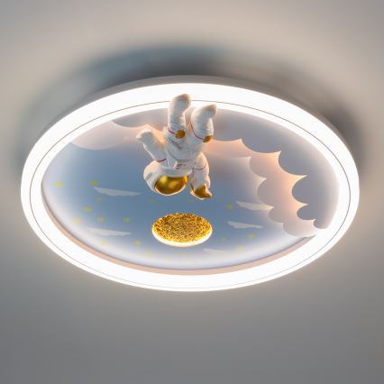 Zuma Line - LED Stmívatelné dětské stropní svítidlo LED/42W/230V 3000/5700K astronaut
