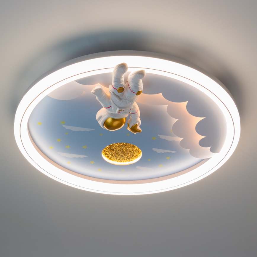 Zuma Line - LED Stmívatelné dětské stropní svítidlo LED/42W/230V 3000/5700K astronaut