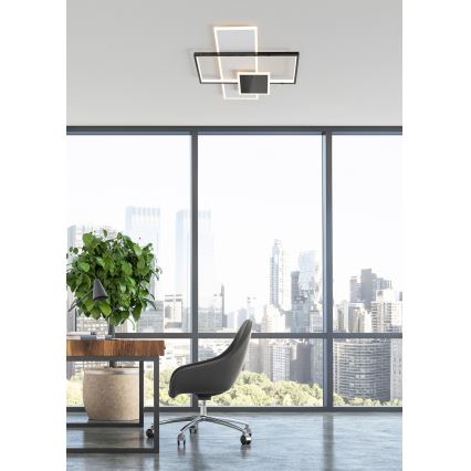 Zuma Line - LED Stmívatelné stropní svítidlo LED/46W/230V černá