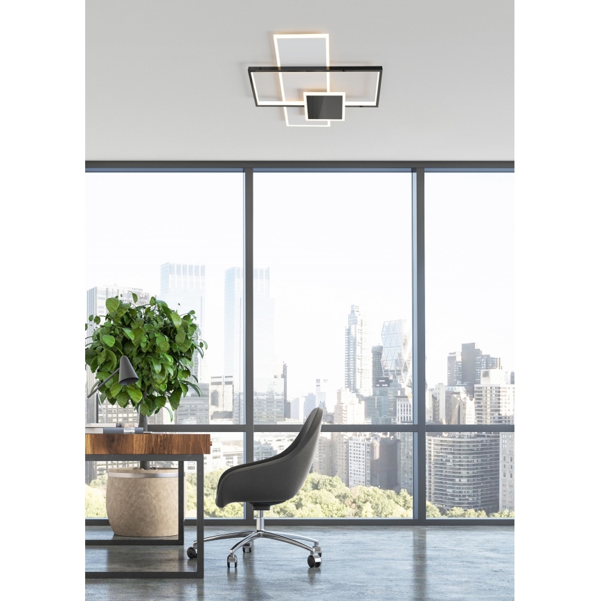 Zuma Line - LED Stmívatelné stropní svítidlo LED/46W/230V černá