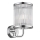 Zuma Line - Nástěnná lampa 1xE14/60W/230V lesklý chrom