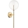 Zuma Line - Nástěnná lampa 1xG4/2W/230V zlatá