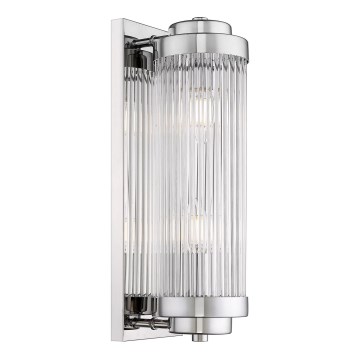 Zuma Line - Nástěnné svítidlo 2xE14/60W/230V lesklý chrom