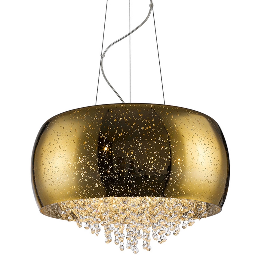 Zuma Line - Křišťálový lustr na lanku 5xG9/42W/230V