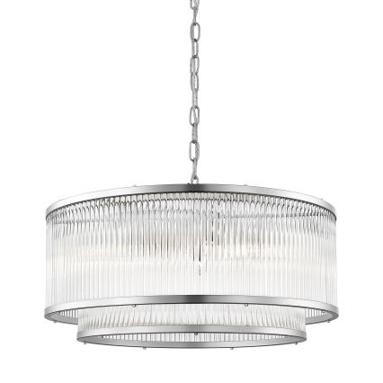 Zuma Line - Lustr na řetězu 6xE14/60W/230V lesklý chrom