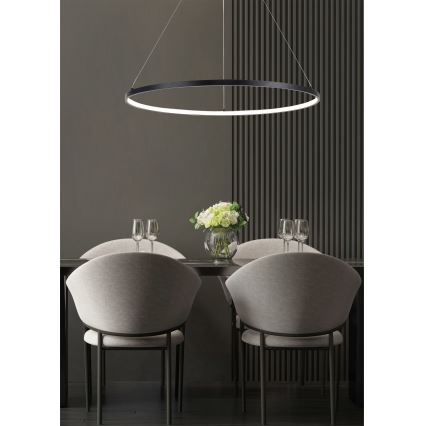 Zuma Line - LED Lustr na lanku LED/32W/230V 3000/4000/6000K pr. 60 cm černá