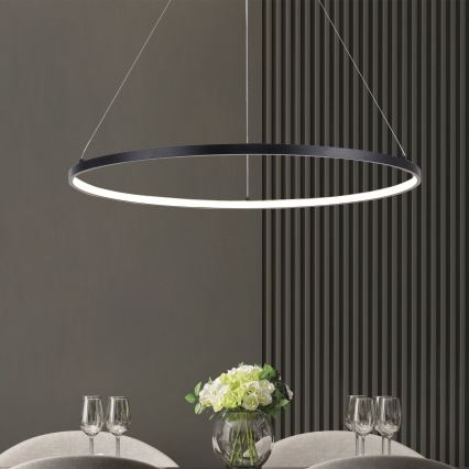 Zuma Line - LED Lustr na lanku LED/40W/230V 3000/4000/6000K pr. 90 cm černá