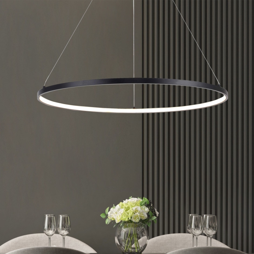 Zuma Line - LED Lustr na lanku LED/40W/230V 3000/4000/6000K pr. 90 cm černá