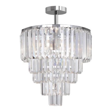 Zuma Line - Přisazený lustr 10xE14/40W/230V lesklý chrom