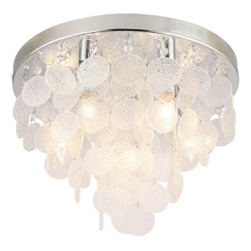 Zuma Line - Přisazený lustr 8xE14/40W/230V lesklý chrom