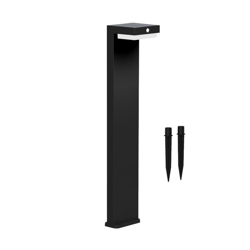 Zuma Line - LED Solární lampa se senzorem pohybu a soumraku LED/4,5W/2000 mAh IP44 černá