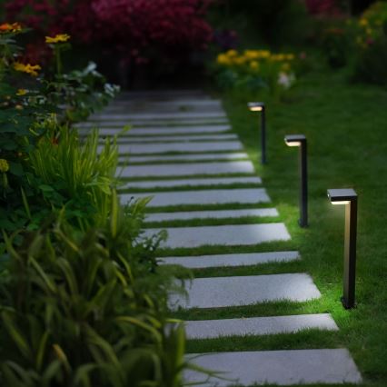 Zuma Line - LED Solární lampa se senzorem pohybu a soumraku LED/4,5W/2000 mAh IP44 černá